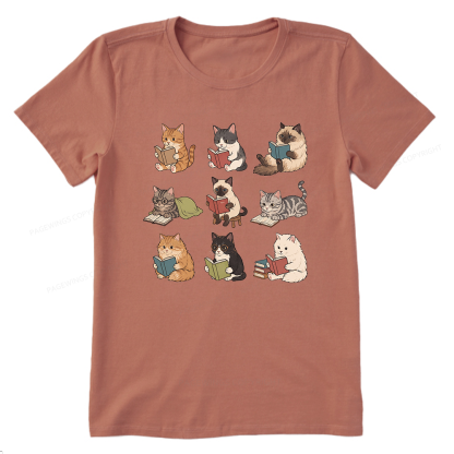 Pagewing Bookish Cat16129 Bookish Unisex Classic T-shirt