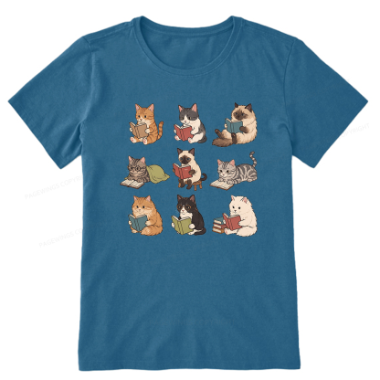 Pagewing Bookish Cat16129 Bookish Unisex Classic T-shirt