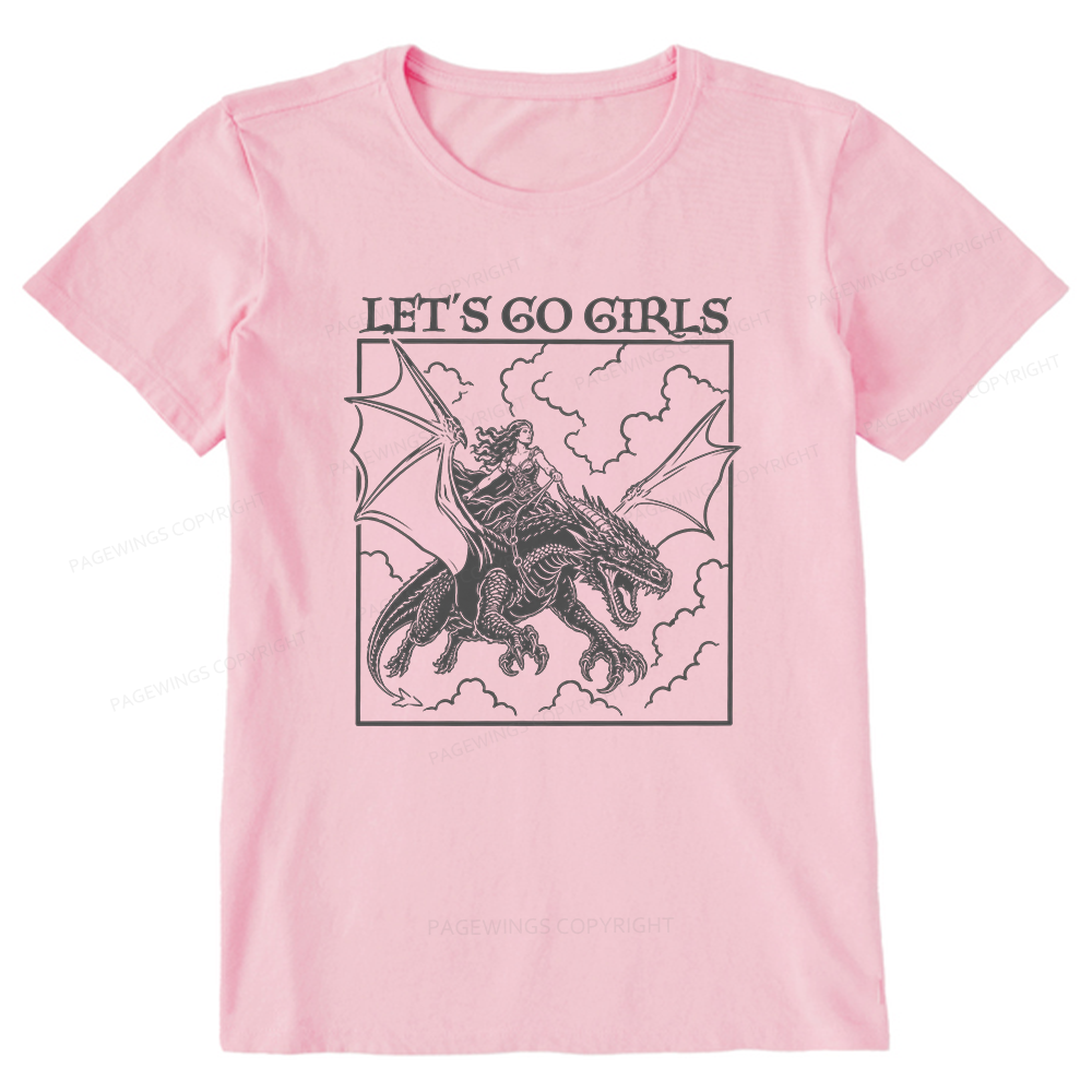 Pagewing Let's Go Girls16145 Bookish Unisex Classic T-shirt