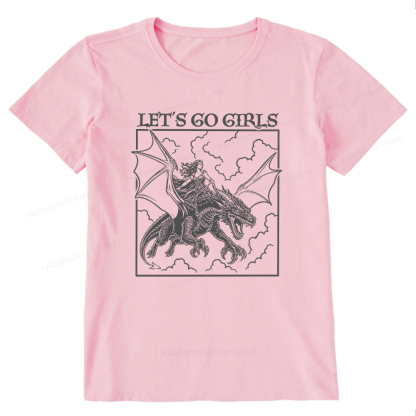 Pagewing Let's Go Girls16145 Bookish Unisex Classic T-shirt