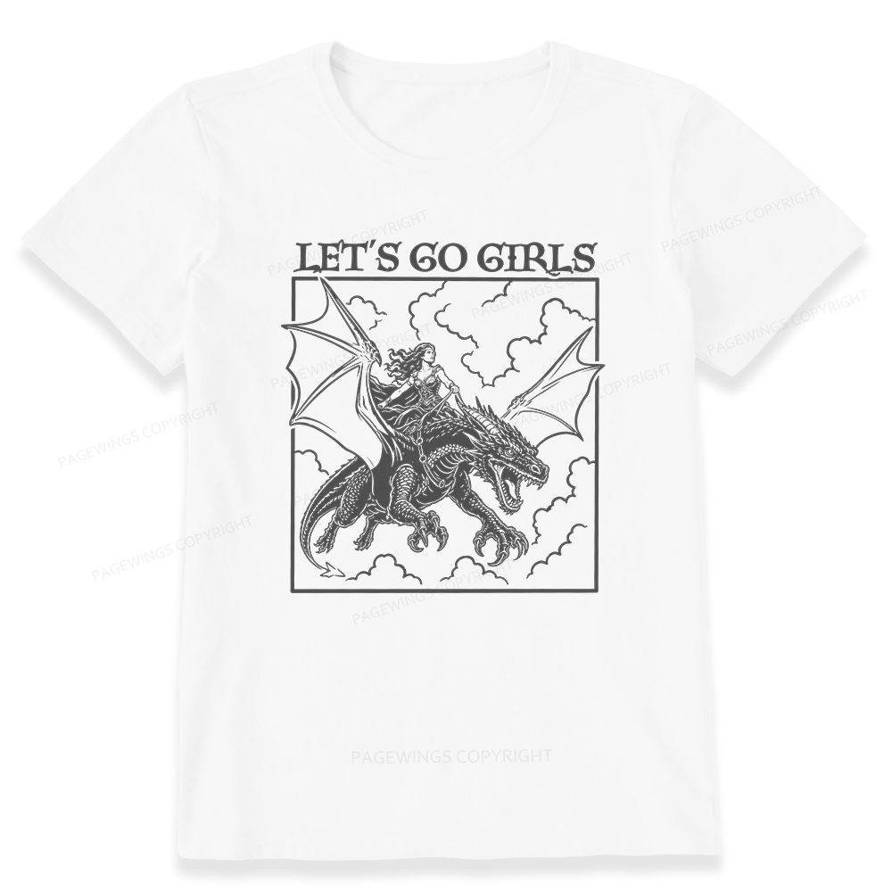 Pagewing Let's Go Girls16145 Bookish Unisex Classic T-shirt