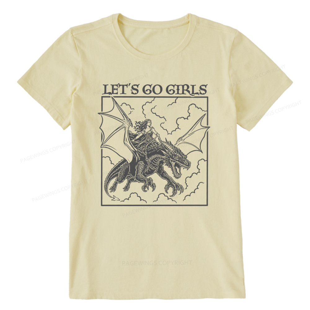 Pagewing Let's Go Girls16145 Bookish Unisex Classic T-shirt
