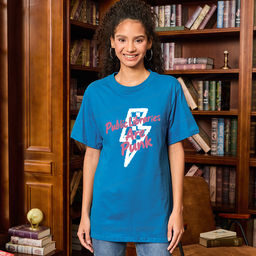 Pagewing Public Libraries Are Punk16135 Bookish Unisex Classic T-shirt