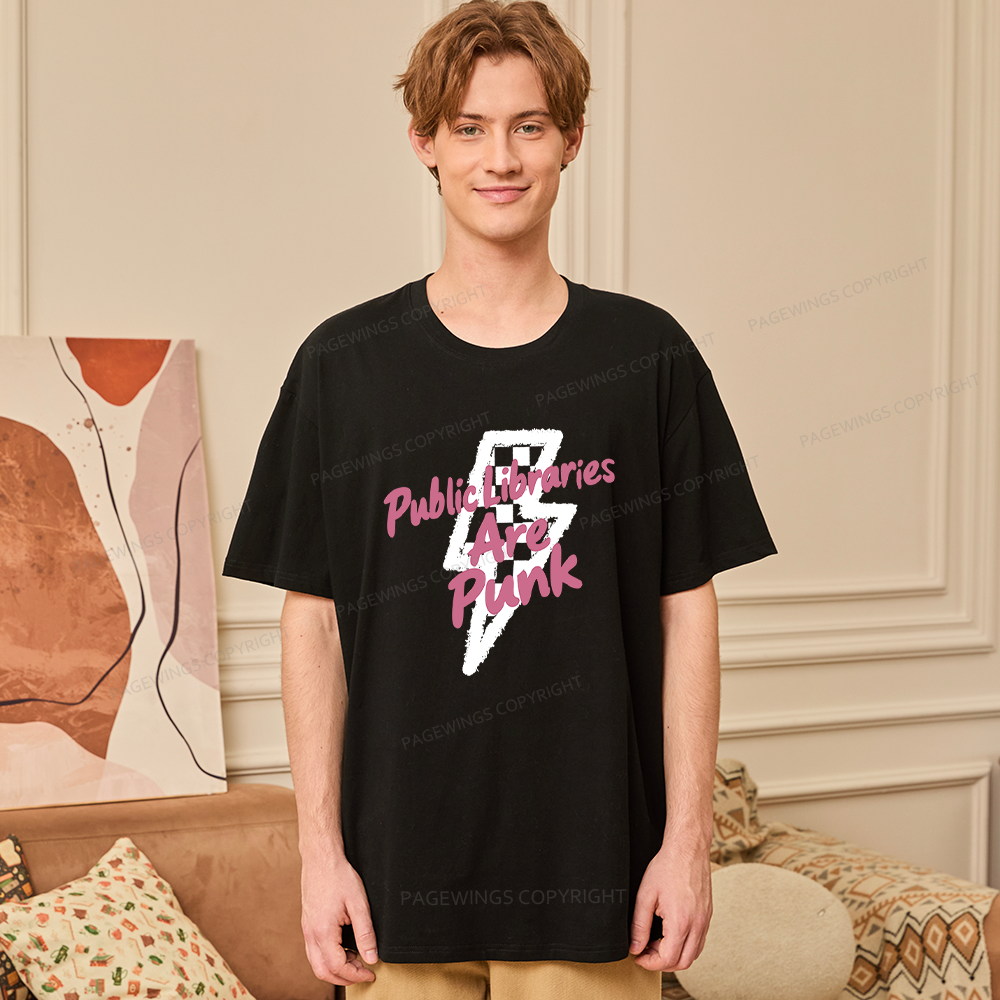 Pagewing Public Libraries Are Punk16135 Bookish Unisex Classic T-shirt