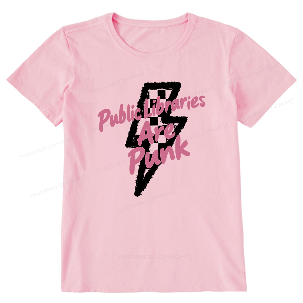Pagewing Public Libraries Are Punk16135 Bookish Unisex Classic T-shirt