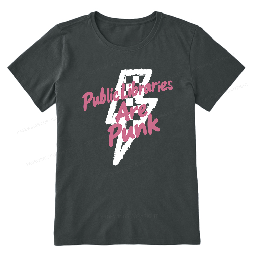 Pagewing Public Libraries Are Punk16135 Bookish Unisex Classic T-shirt