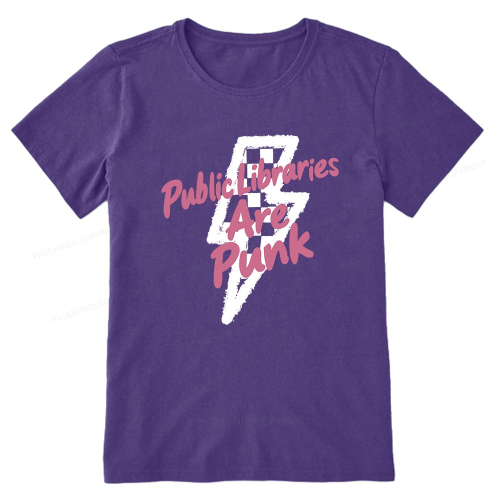 Pagewing Public Libraries Are Punk16135 Bookish Unisex Classic T-shirt