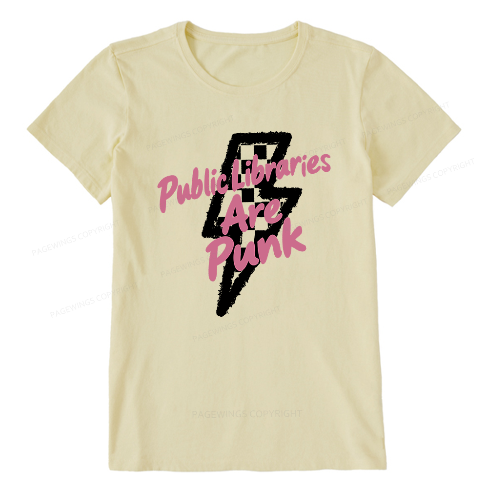 Pagewing Public Libraries Are Punk16135 Bookish Unisex Classic T-shirt
