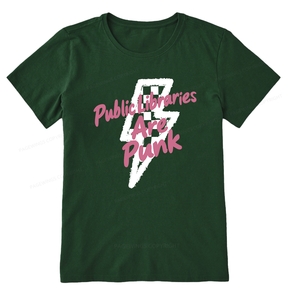 Pagewing Public Libraries Are Punk16135 Bookish Unisex Classic T-shirt