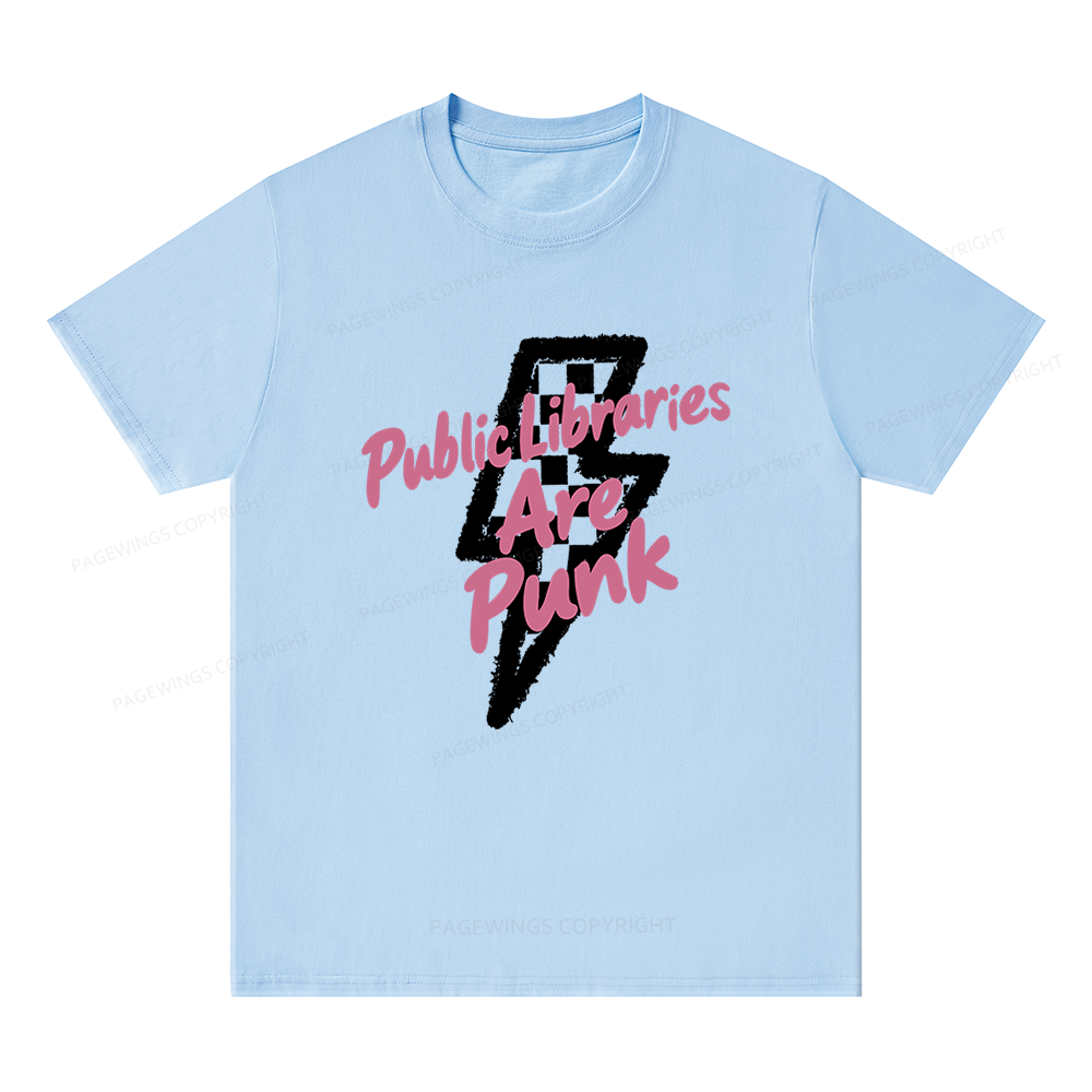 Pagewing Public Libraries Are Punk16135 Bookish Unisex Classic T-shirt