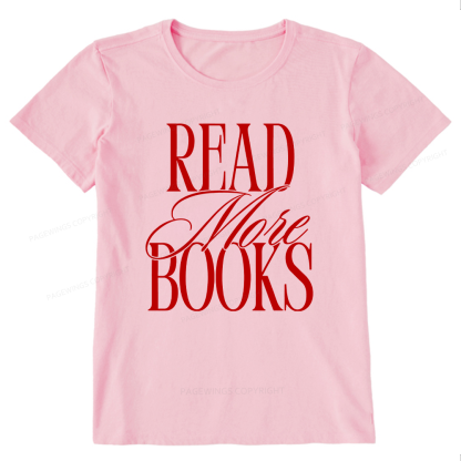 Pagewing Read More Books16122 Bookish Unisex Classic T-shirt