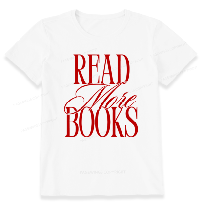 Pagewing Read More Books16122 Bookish Unisex Classic T-shirt