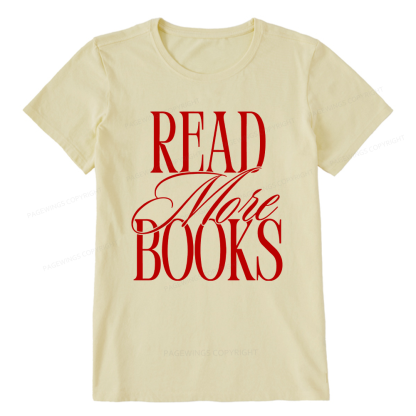 Pagewing Read More Books16122 Bookish Unisex Classic T-shirt