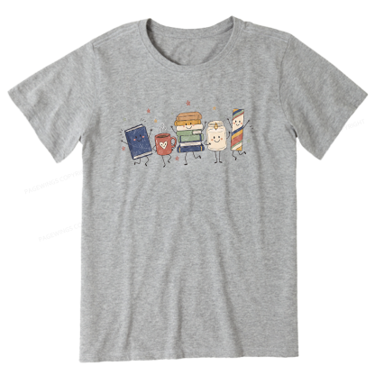 Pagewing Reading Doodle16113 Bookish Unisex Classic T-shirt
