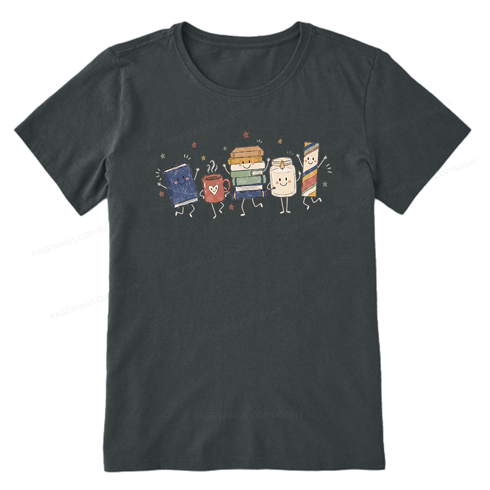 Pagewing Reading Doodle16113 Bookish Unisex Classic T-shirt