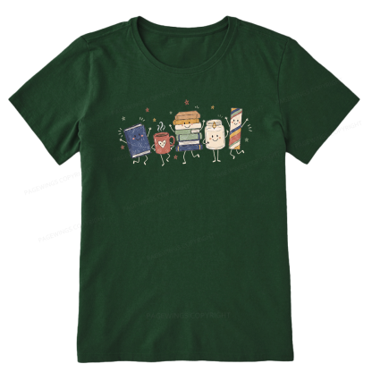 Pagewing Reading Doodle16113 Bookish Unisex Classic T-shirt
