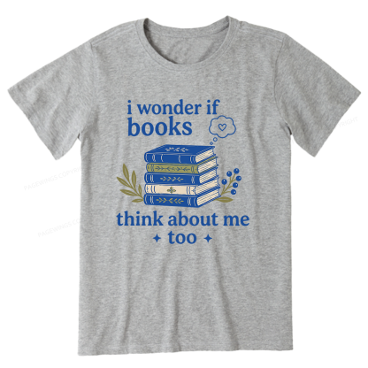 Pagewing Think About Me16128 Bookish Unisex Classic T-shirt