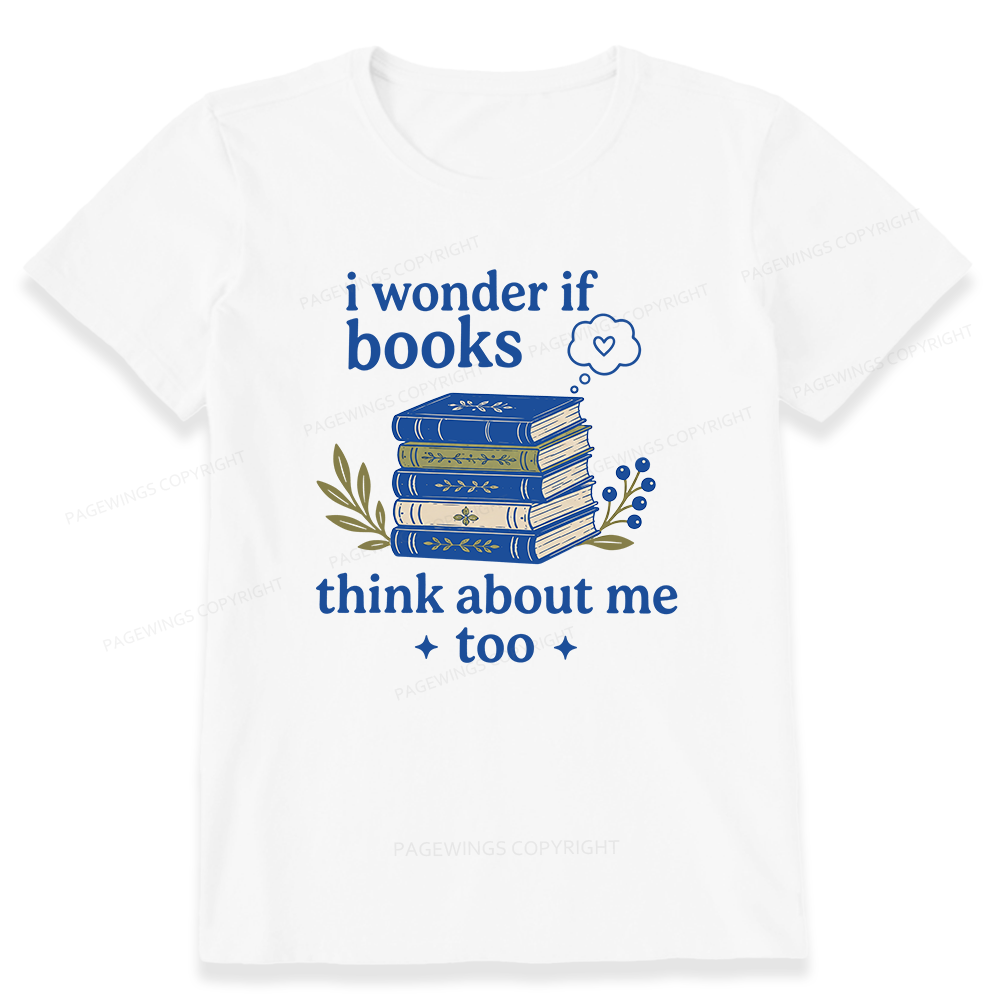 Pagewing Think About Me16128 Bookish Unisex Classic T-shirt