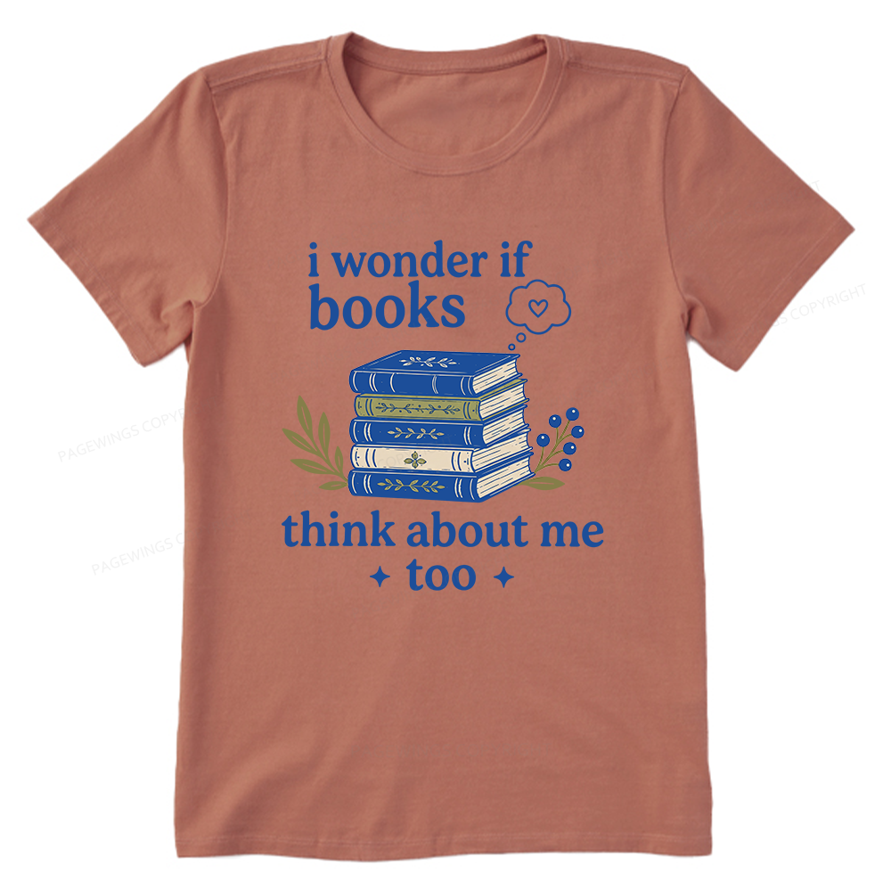 Pagewing Think About Me16128 Bookish Unisex Classic T-shirt