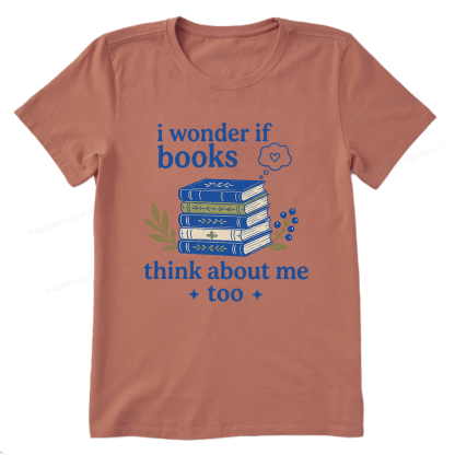 Pagewing Think About Me16128 Bookish Unisex Classic T-shirt