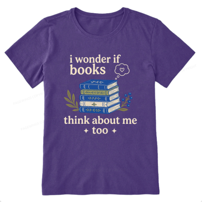 Pagewing Think About Me16128 Bookish Unisex Classic T-shirt