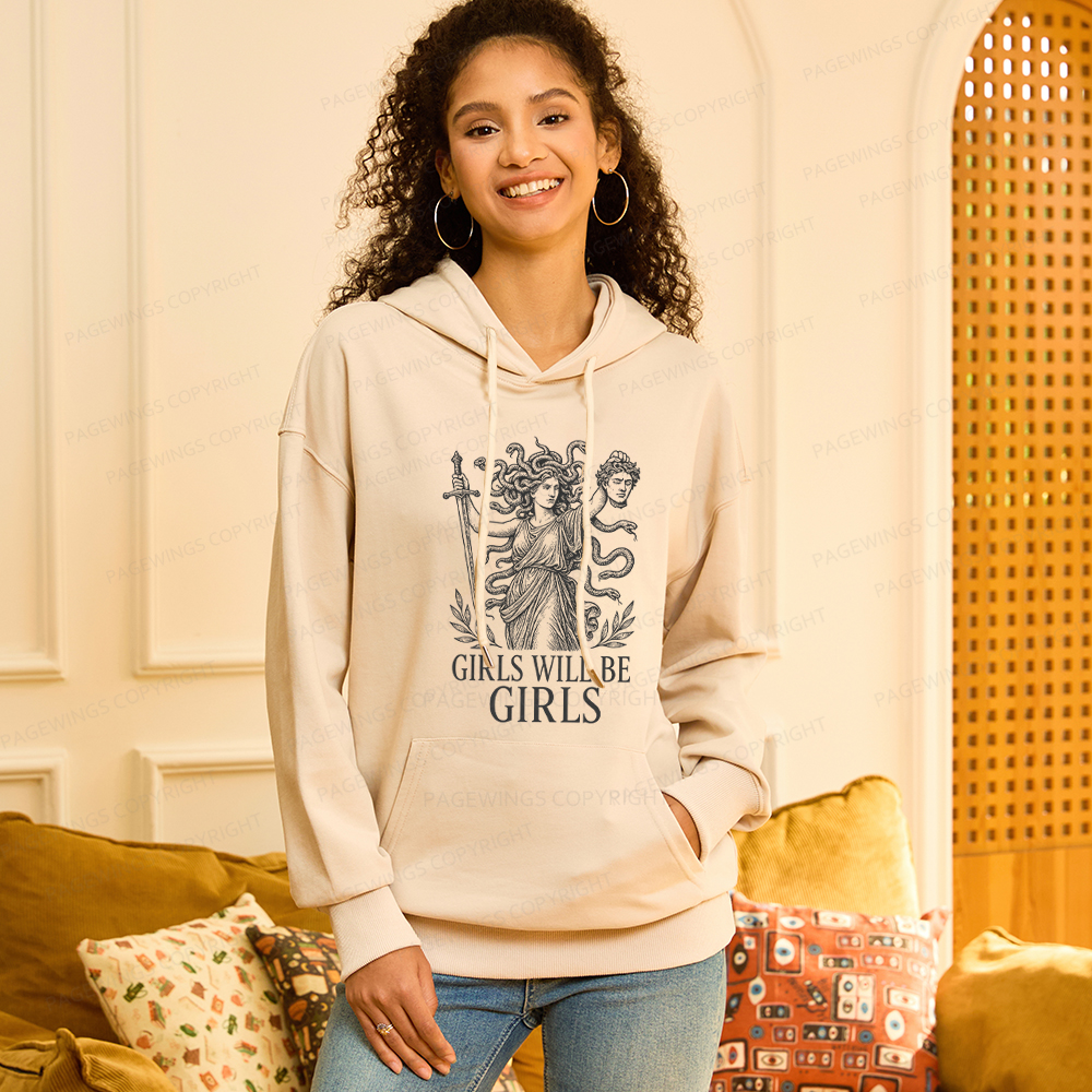 Pagewings Girls Will Be Girls Unisex Classic Hoodie