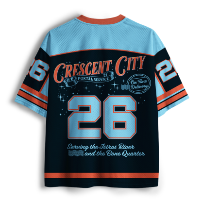 Pagewings Fantasy Novel Lovers Unisex Mesh Jersey