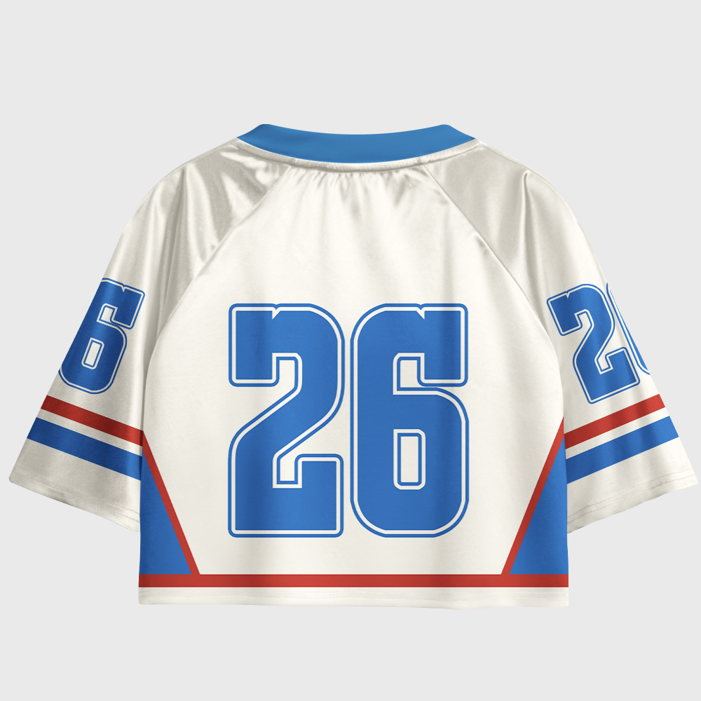 Pagewings Big Fan Of Human Rights Women's Cropped Jersey