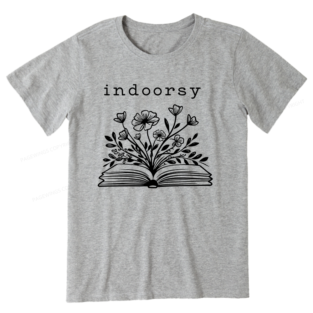 Pagewing Indoorsy16059 Bookish Unisex Classic T-shirt