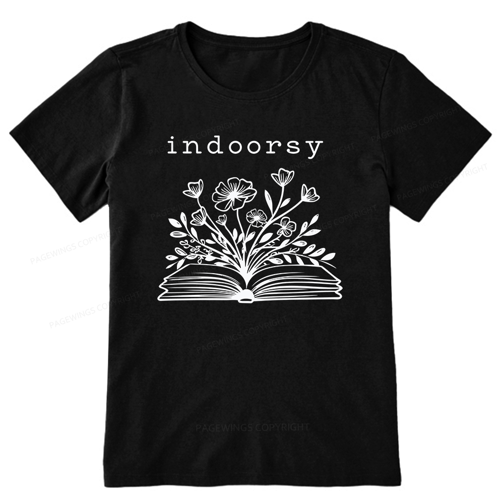 Pagewing Indoorsy16059 Bookish Unisex Classic T-shirt