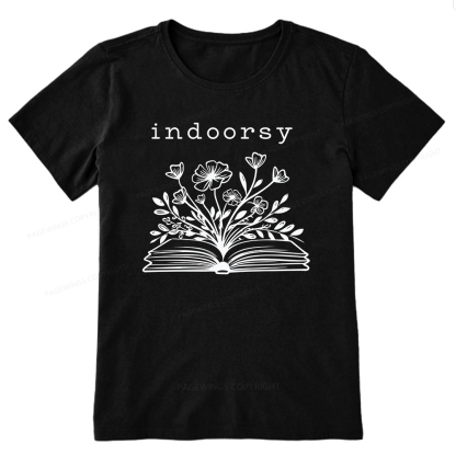 Pagewing Indoorsy16059 Bookish Unisex Classic T-shirt