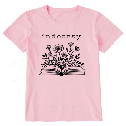 Pagewing Indoorsy16059 Bookish Unisex Classic T-shirt