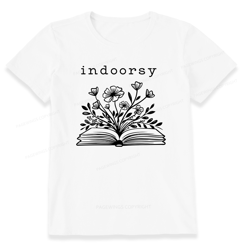 Pagewing Indoorsy16059 Bookish Unisex Classic T-shirt
