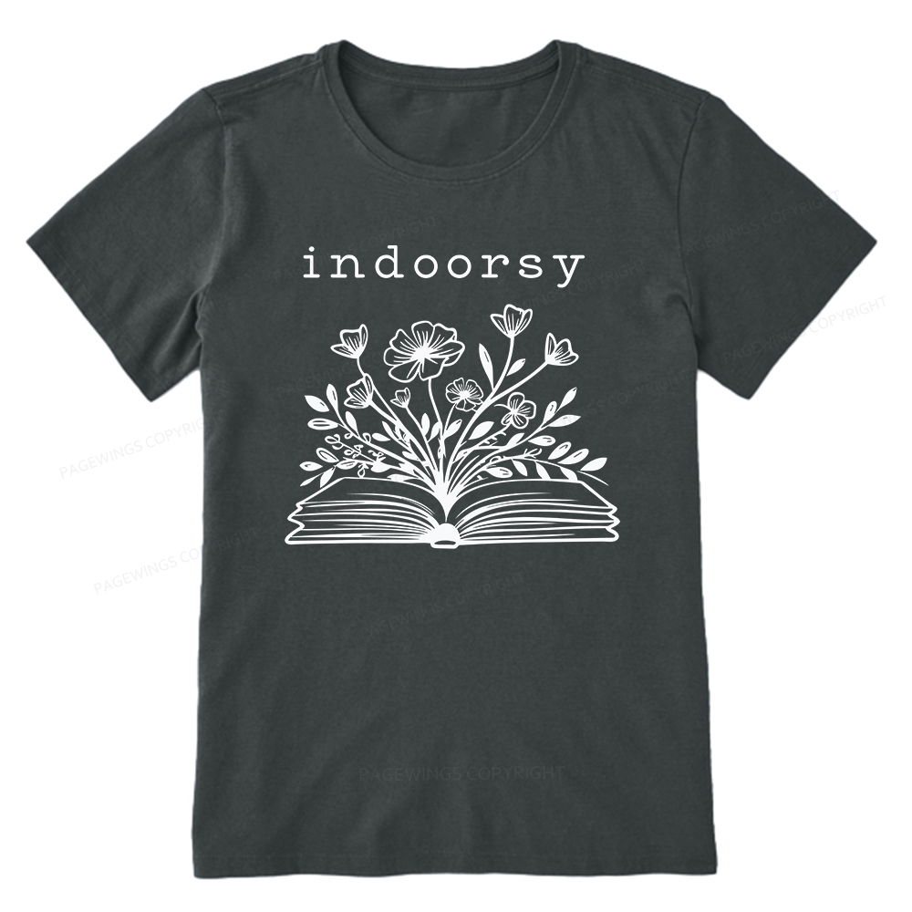 Pagewing Indoorsy16059 Bookish Unisex Classic T-shirt
