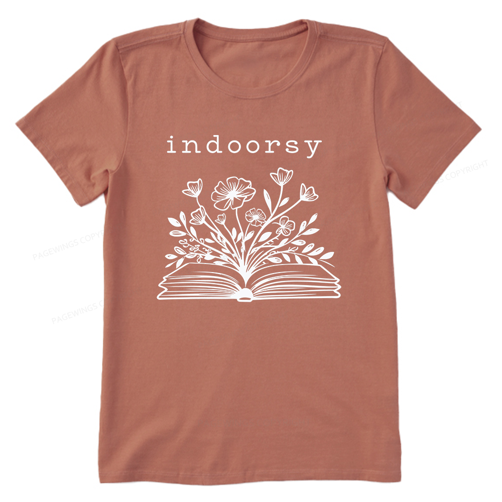 Pagewing Indoorsy16059 Bookish Unisex Classic T-shirt