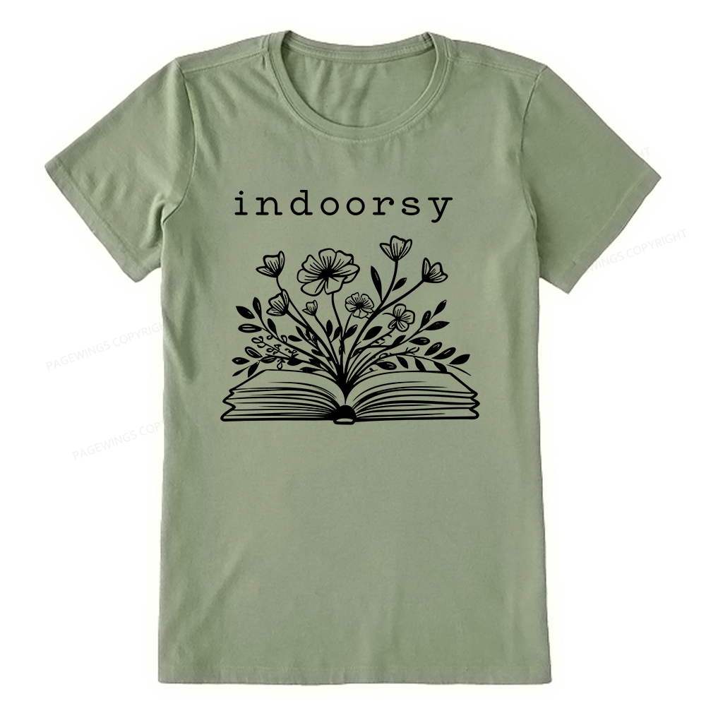 Pagewing Indoorsy16059 Bookish Unisex Classic T-shirt