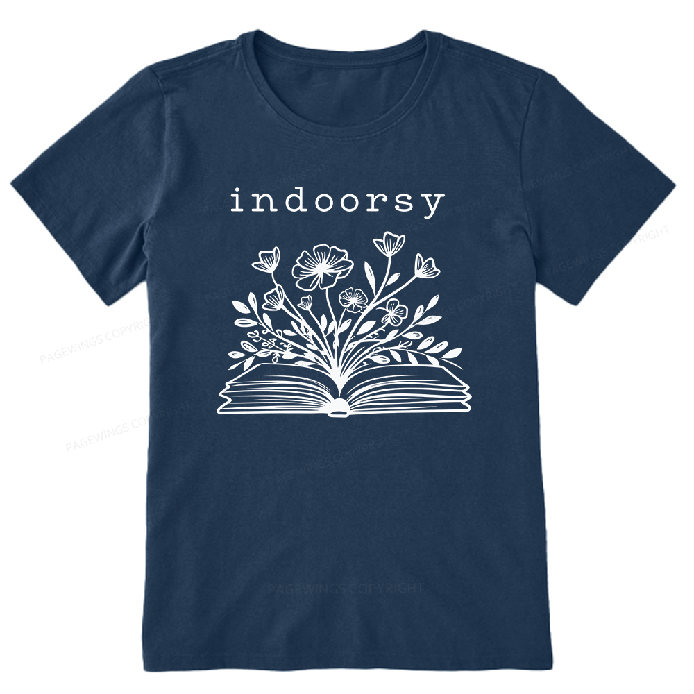 Pagewing Indoorsy16059 Bookish Unisex Classic T-shirt