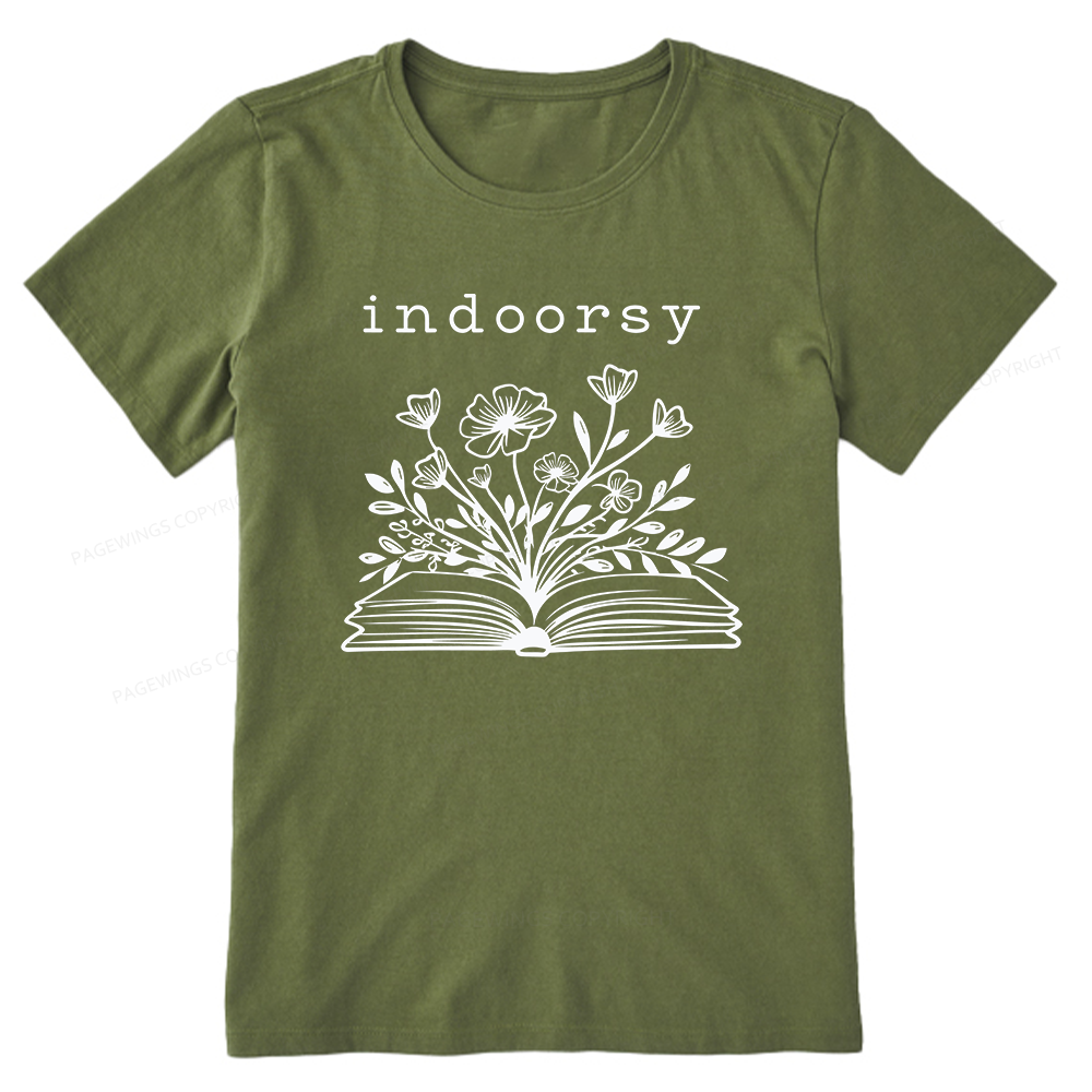 Pagewing Indoorsy16059 Bookish Unisex Classic T-shirt