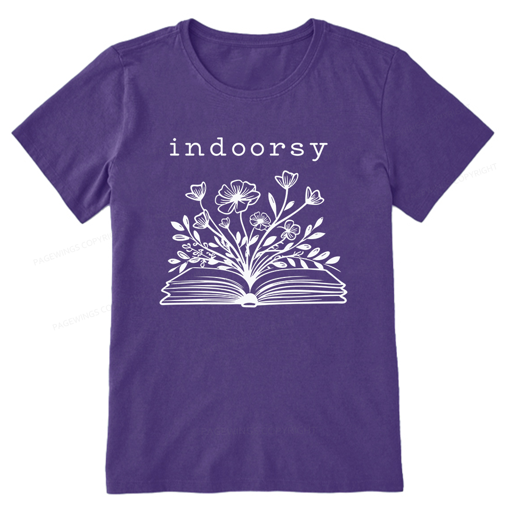 Pagewing Indoorsy16059 Bookish Unisex Classic T-shirt