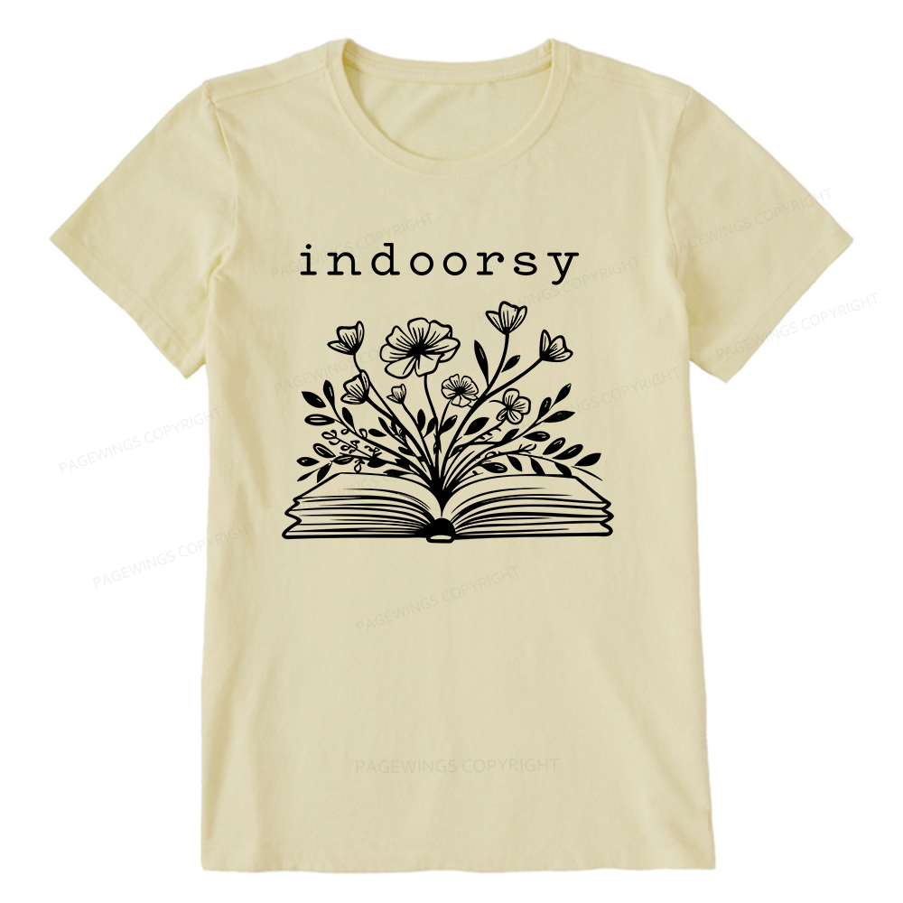 Pagewing Indoorsy16059 Bookish Unisex Classic T-shirt
