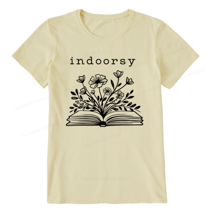 Pagewing Indoorsy16059 Bookish Unisex Classic T-shirt