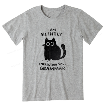 Pagewing Silently Correcting Your Grammar16058 Bookish Unisex Classic T-shirt