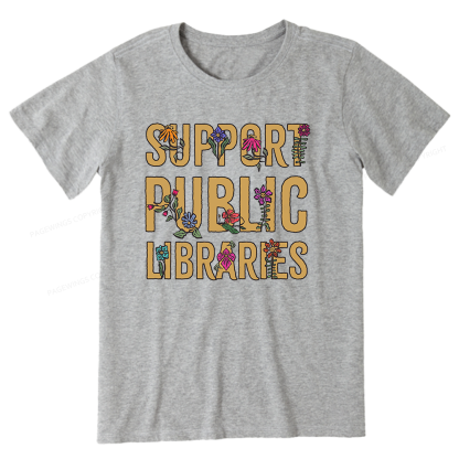 Pagewing Support Public Libraries16077 Bookish Unisex Classic T-shirt