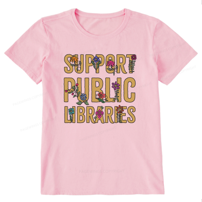 Pagewing Support Public Libraries16077 Bookish Unisex Classic T-shirt