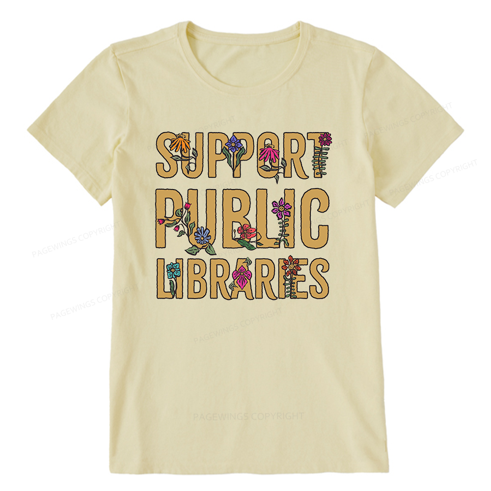 Pagewing Support Public Libraries16077 Bookish Unisex Classic T-shirt