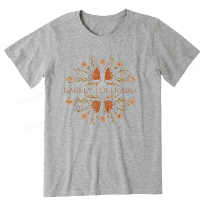 Pagewings Barely Tolerable15968 Bookish Unisex Classic T-shirt