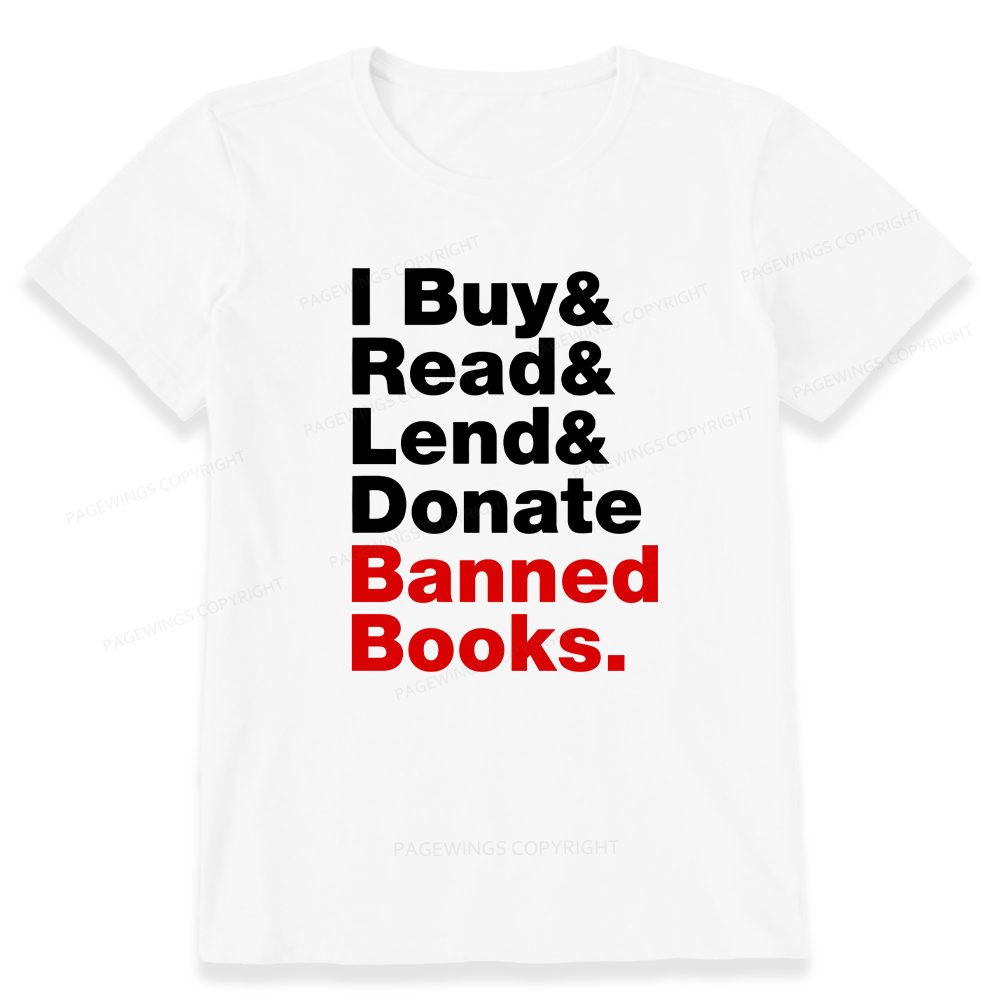 Pagewings I Buy and Read15979 Bookish Unisex Classic T-shirt