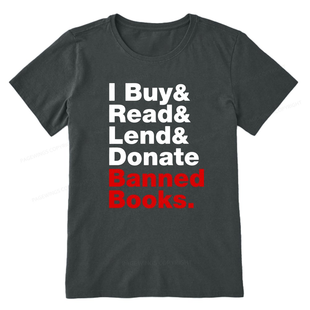 Pagewings I Buy and Read15979 Bookish Unisex Classic T-shirt