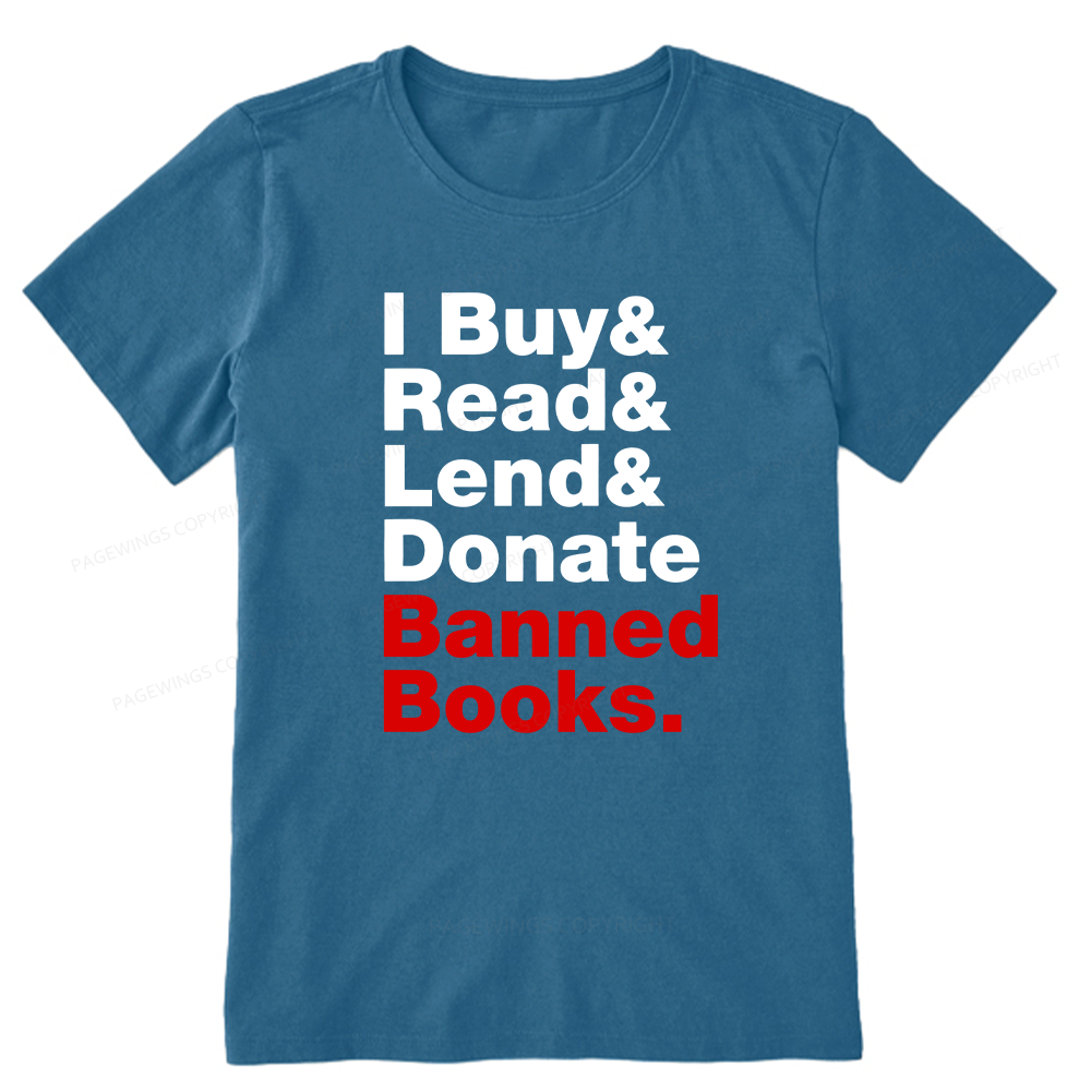 Pagewings I Buy and Read15979 Bookish Unisex Classic T-shirt