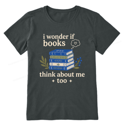 Pagewing Think About Me Bookish Unisex Classic T-shirt